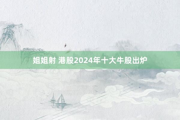 姐姐射 港股2024年十大牛股出炉